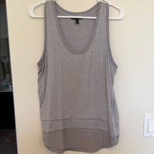 Banana Republic Light Gray Tank Top